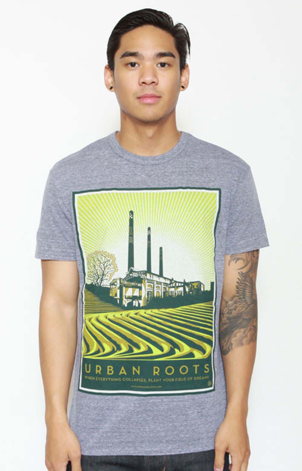Urban Roots T-Shirt - Grey