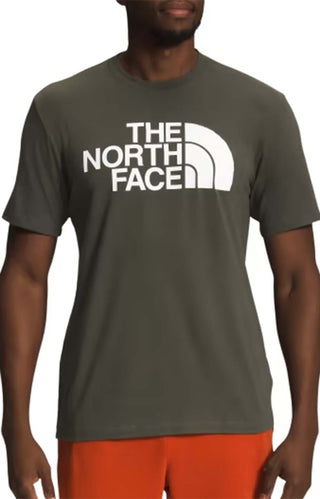 (NF0A812MKR5) Half Dome T-Shirt - New Taupe Green/TNF White