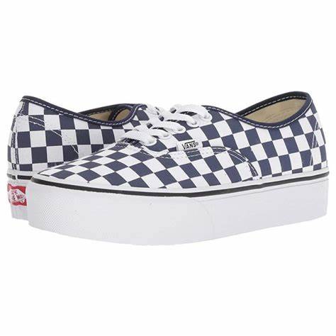 Vans authentic platform cheap 2.0 checkerboard sneaker