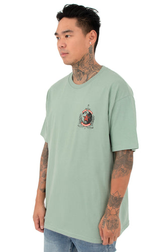 Obey Peace & Justice T-Shirt - Sage