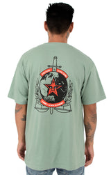 Obey Peace & Justice T-Shirt - Sage