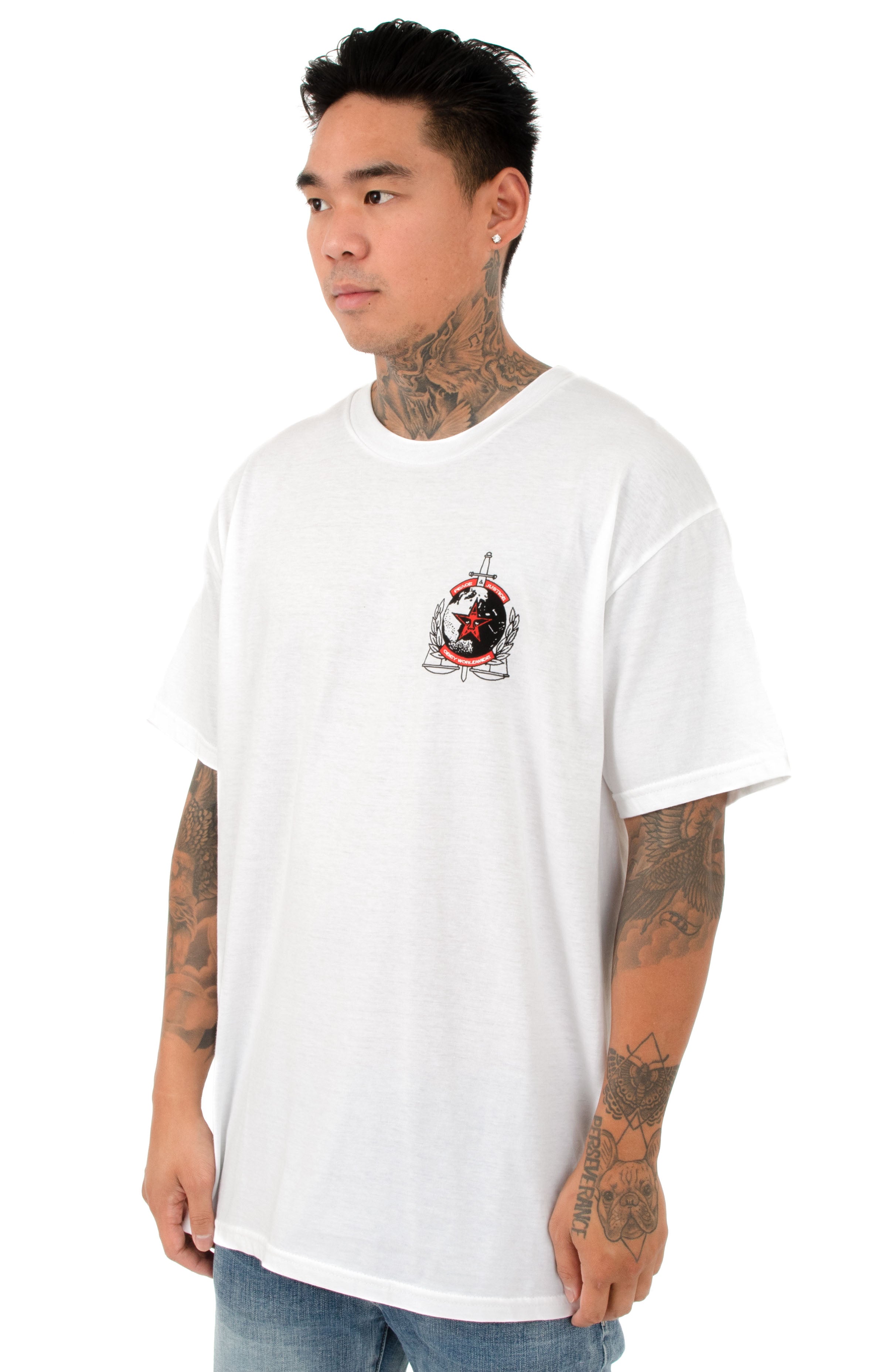 Obey Peace & Justice T-Shirt - White