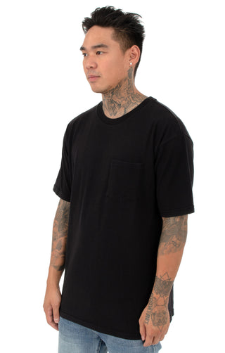 Basic S/S Pocket T-Shirt - Black
