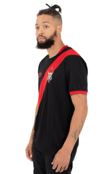 Thrasher Black and Red Soccer Jersey