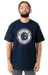 Brixton Forte Graphic Tee - Navy Blue