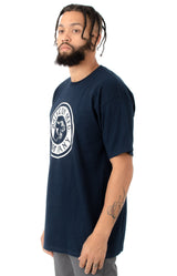 Brixton Forte Graphic Tee - Navy Blue