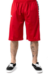 222 Banda Treadwellz Shorts - Red/Black