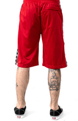 222 Banda Treadwellz Shorts - Red/Black