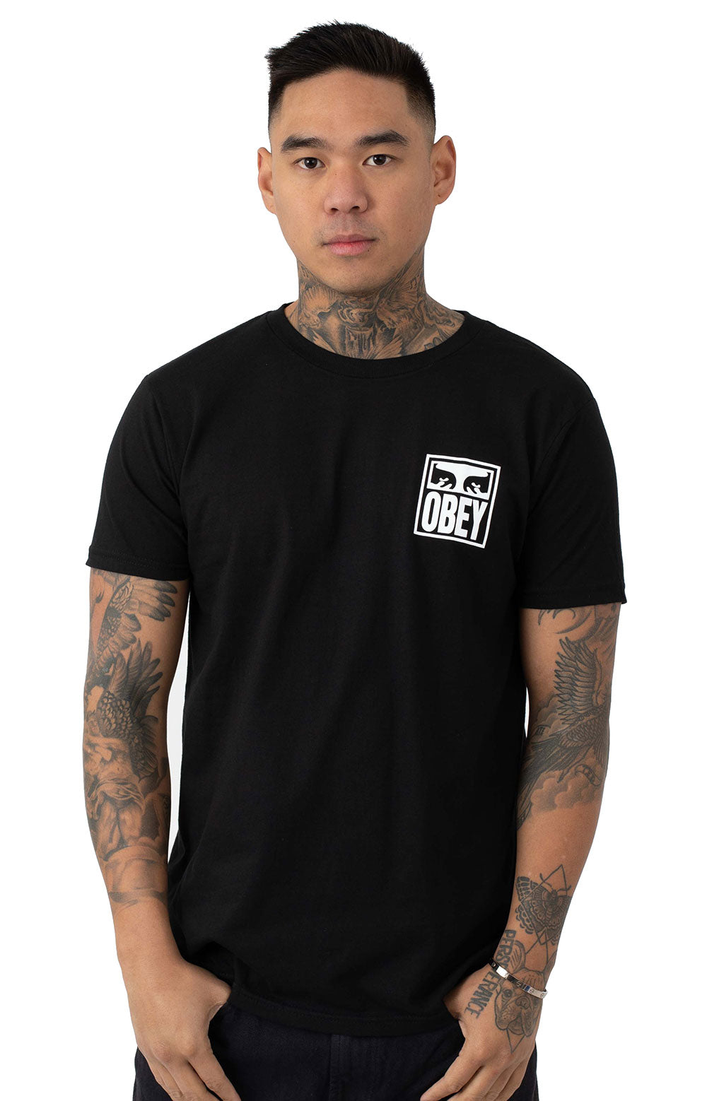 Obey Eyes Icon T-Shirt - Black