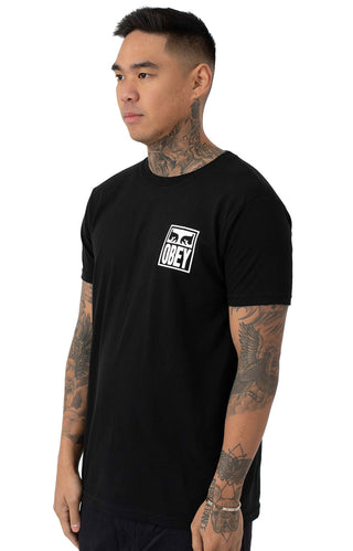 Obey Eyes Icon T-Shirt - Black