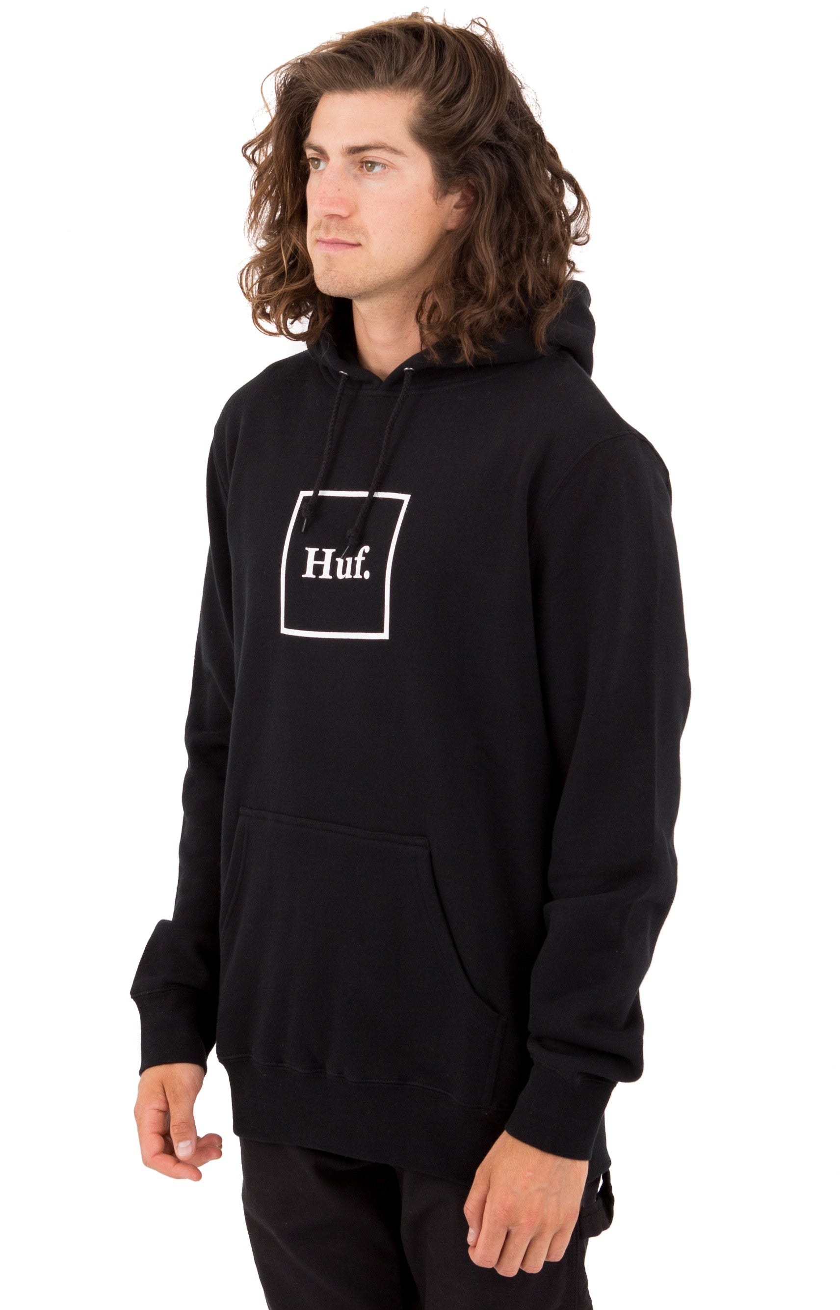 Huf box 2025 logo pullover hoodie