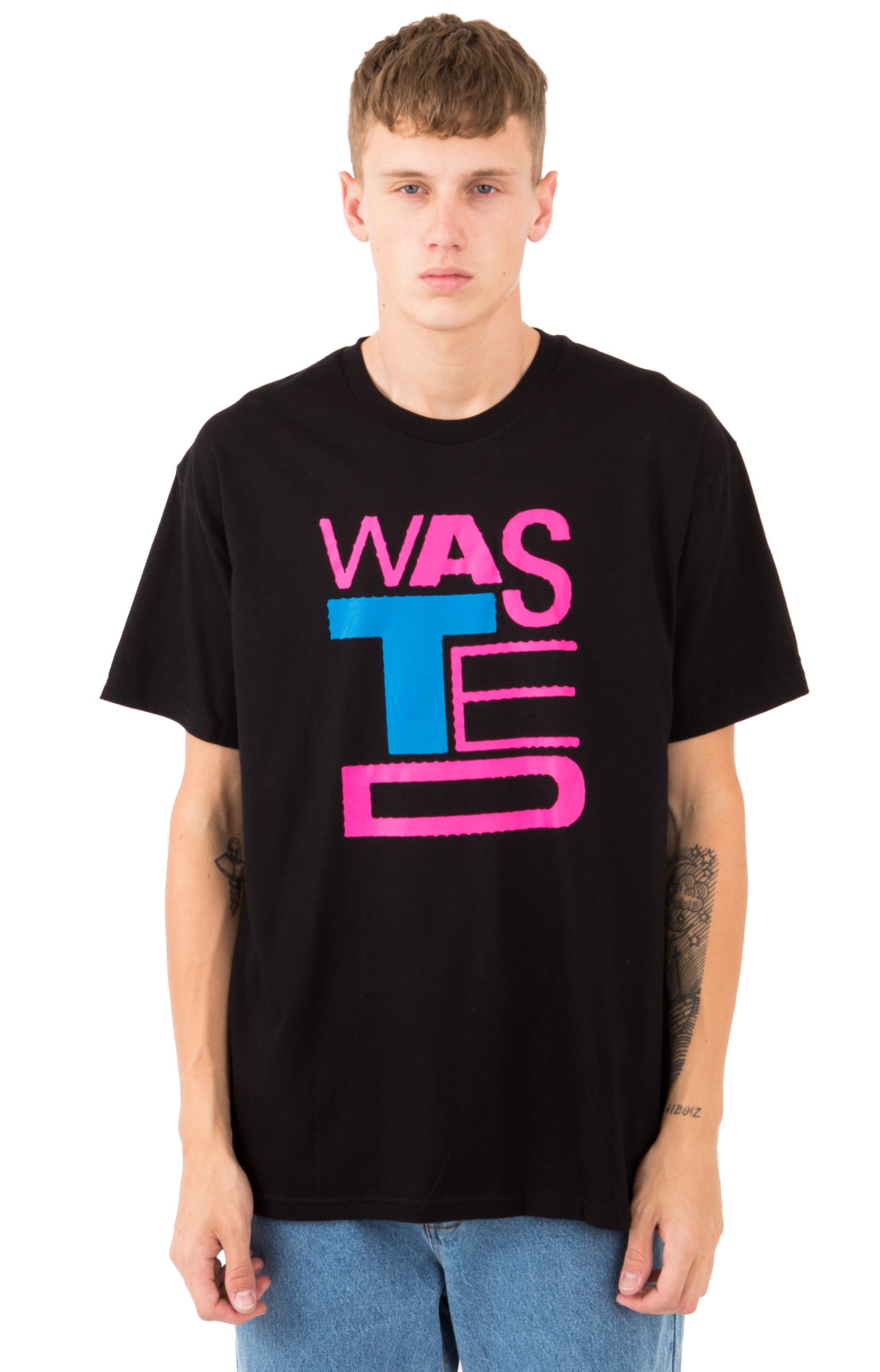 専門店品質 Wasted Youth T-SHIRT#2 Black XL | ferndaledowntown.com