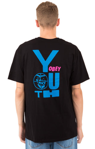 Obey Wasted Youth T-Shirt - Black