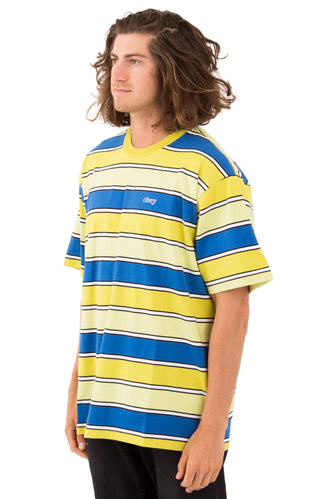 Clover Box T-Shirt - Lime Multi