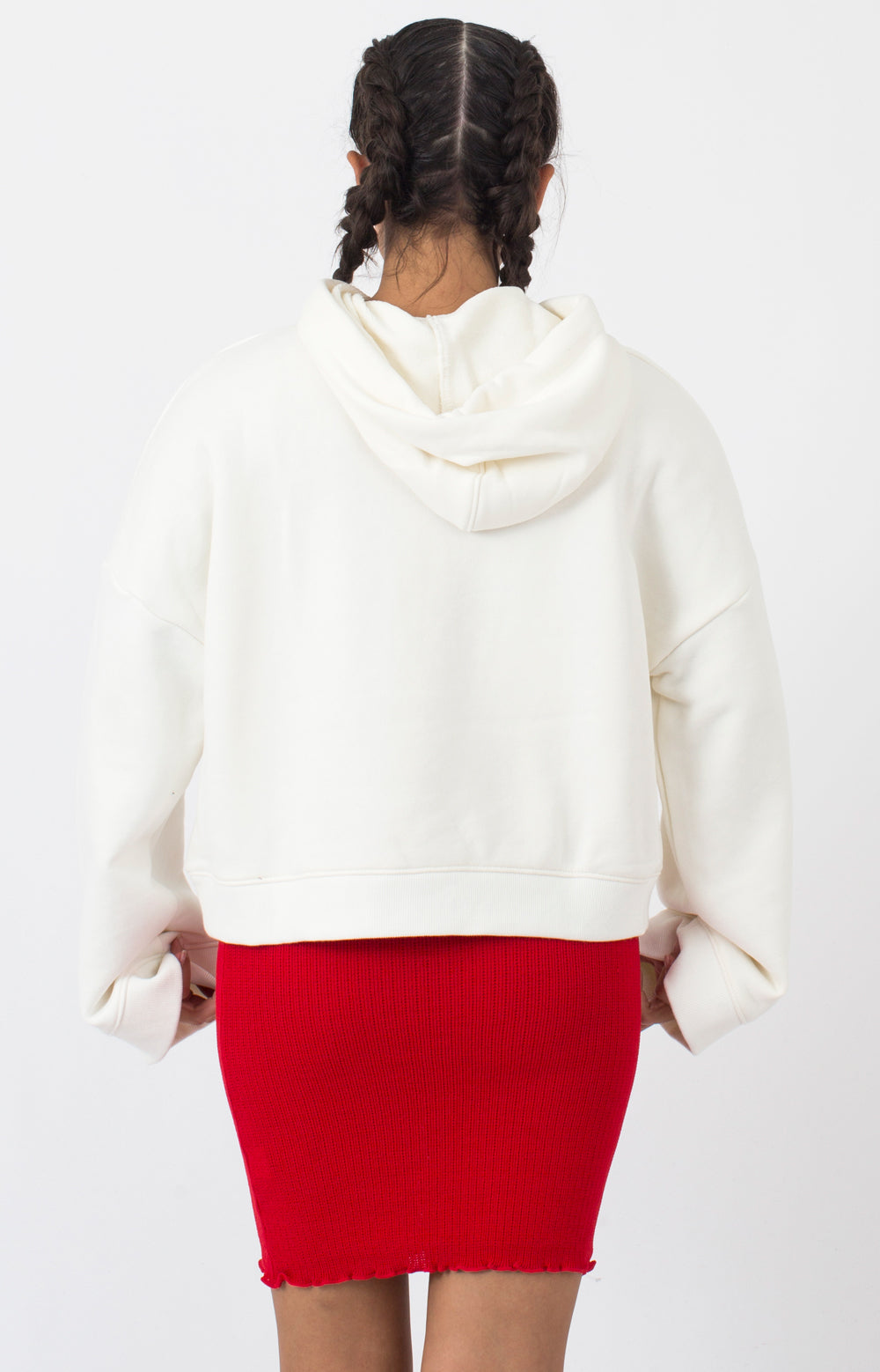 Junction Pullover Hoodie - White