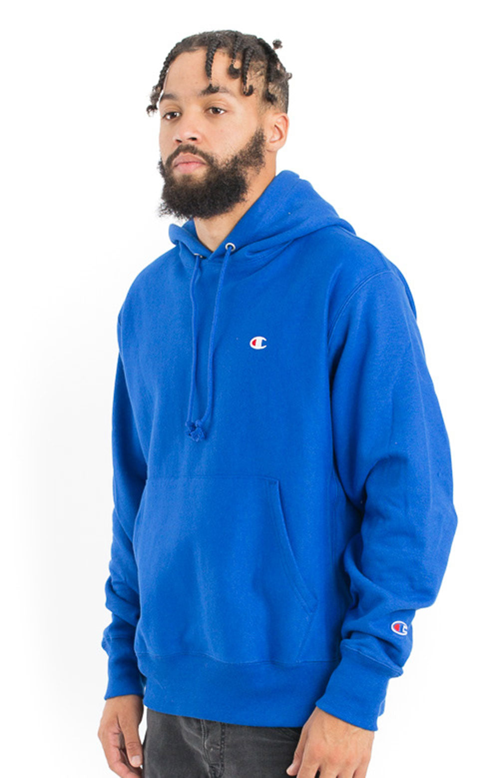Reverse Weave Pullover Hoodie - Surf The Web